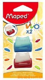 马培德小精灵带筒转笔刀 深圳文具批发市场的明星单品